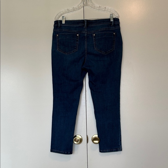 J. Jill authentic fit slim ankle Jeans size 12P - Picture 5 of 8